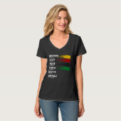 Black History Month Dream Like Martin Lead Like Ha T-Shirt (Vorderseite Vollansicht)
