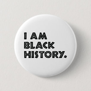 Black History Month entwirft afrikanische Grafik Button