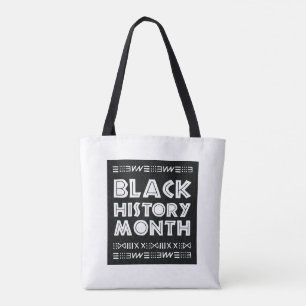 Black History Month entwirft afrikanische Grafik Tasche