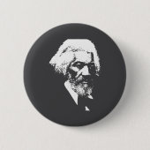 Black History Month Erick Dougl Silhouette T S Button (Vorderseite)