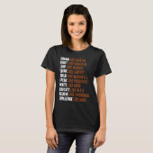 Black history month for women T-Shirt (Vorne ganz)