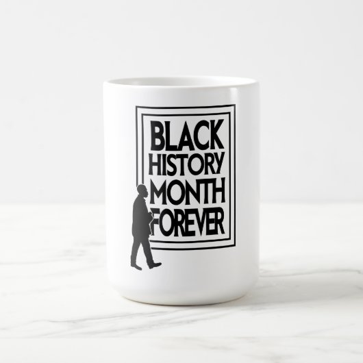 Black History Month Forever Kaffeetasse (Mittel)