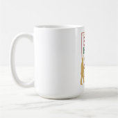Black History Month Forever Typography Kaffeetasse (Links)
