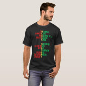 Black History Month Führer Melanin Bruh Sista T-Shirt (Vorne ganz)