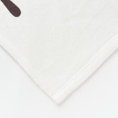 Black History Month Hands Symbol Afro Motivation Fleecedecke (Ecke)