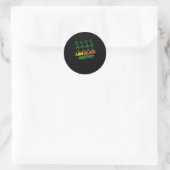 Black History Month Ich bin Black History Sticker (Tasche)