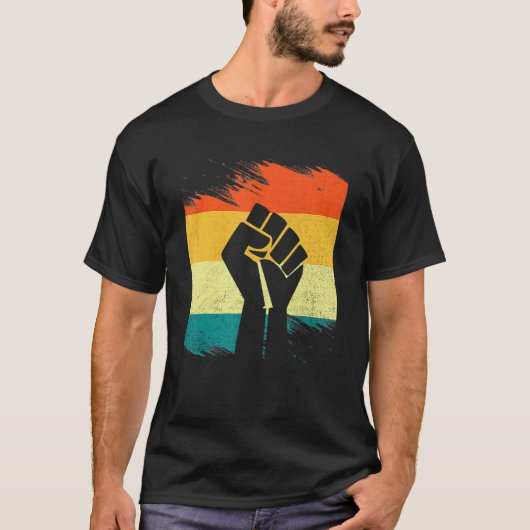 Black History Month Inspiring Black Leaders Power  T-Shirt (Vorderseite)