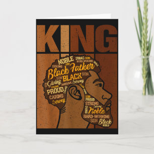 Black History Month König Afrikanisches Melanin Va Karte