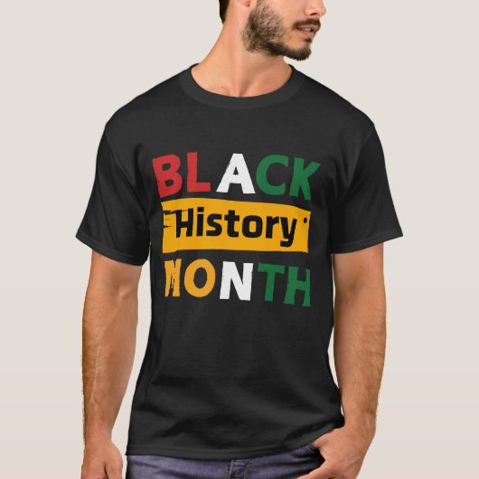 Black History Month Legacy Men T - Shirt (Vorderseite)