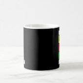Black History Month Live It Learn it Make it 365 D Kaffeetasse (Mittel)