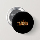 Black History Month Math Teacher Educated Motivate Button (Vorne & Hinten)