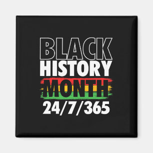 Black History Month - Mlk Tag Afrikanische Wurzeln Magnet