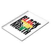 Black History Month Notebook Notizblock (Linke Seite)