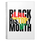 Black History Month Notebook Notizblock (Vorderseite)