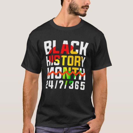 Black History Month One Month Cant Hold Our Histor T-Shirt (Vorderseite)