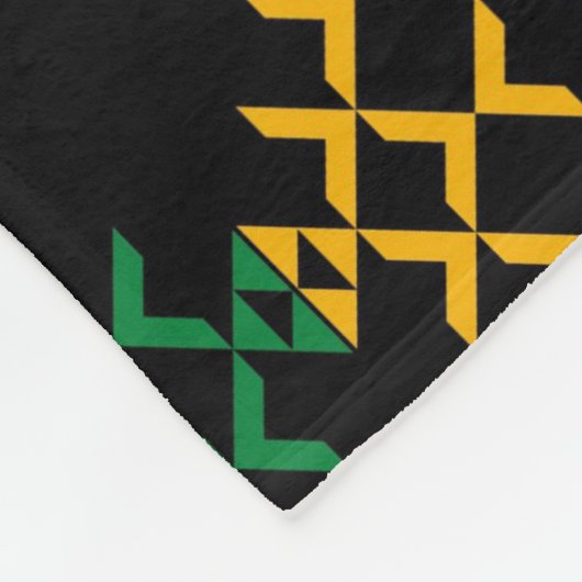 Black History Month Pattern Fleecedecke (Ecke)