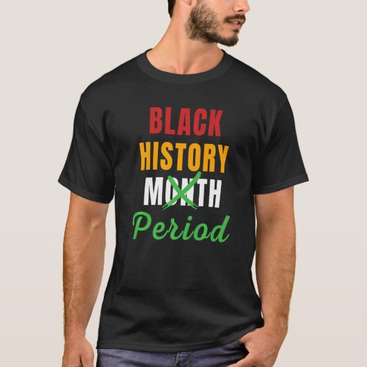 Black History Month Period African Pride BHM Women T-Shirt (Vorderseite)