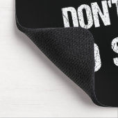 Black History Month Phrases One Monkey Don't Stop  Mousepad (Ecke)