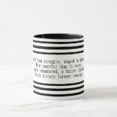 Black History Month Poem Mug Tasse (Zentrum)