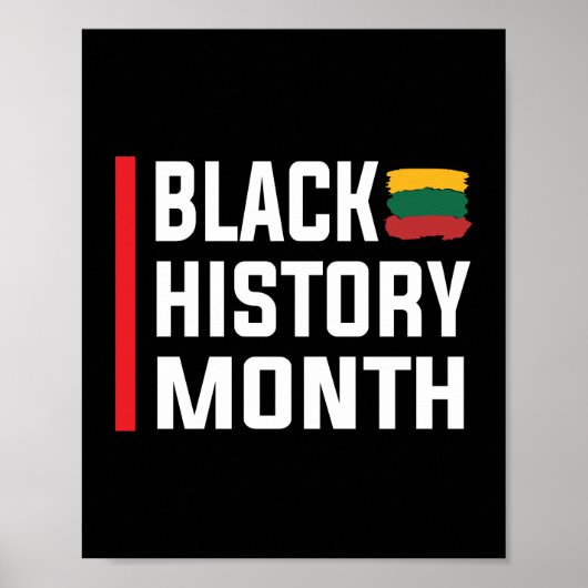 Black History Month Poster (Vorne)