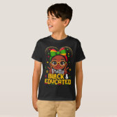Black History Month Pretty Black Educated African T-Shirt (Vorne ganz)