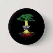 Black History Month Pride African American History Button (Vorderseite)