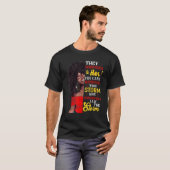 Black History Month Shirt African Woman Afro I Am (Vorne ganz)