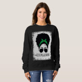 Black History Month Social Worker Black Education Sweatshirt (Vorne ganz)