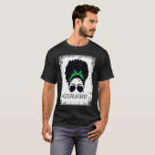 Black History Month Social Worker Black Education T-Shirt (Vorne ganz)