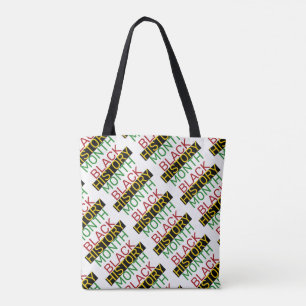 BLACK HISTORY MONTH Stilvolle BHM Print Tasche