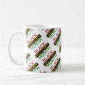BLACK HISTORY MONTH Stilvolles BHM Kaffeetasse (Links)