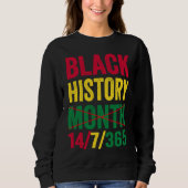 Black History Month Sweatshirt (Vorderseite)