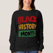 Black History Month Sweatshirt (Vorderseite)