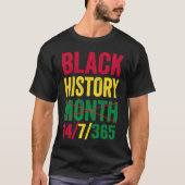 Black History Month T-Shirt (Vorderseite)