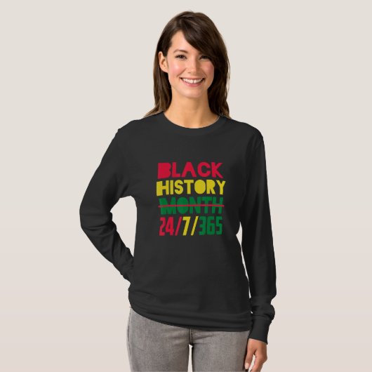 Black History Month T-Shirt (Vorne ganz)