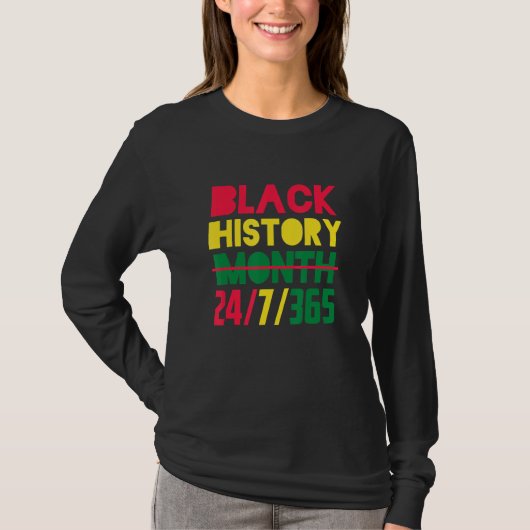 Black History Month T-Shirt (Vorderseite)
