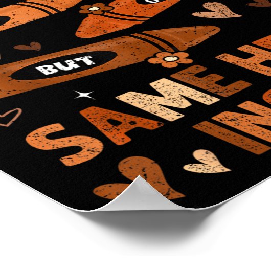 Black History Month We Have Same Heart Inside Teac Poster (Ecke)