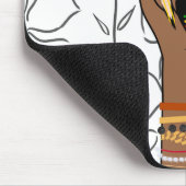 Black History Nail Art Mousepad (Ecke)