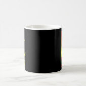 Black History Pride Martin Black Afro African Kaffeetasse (Mittel)