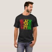 Black History Pride Retro Black Uncles Matter T-Shirt (Vorne ganz)