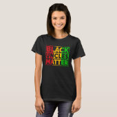 Black History Pride Retro Black Uncles Matter T-Shirt (Vorne ganz)