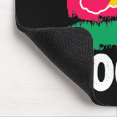 Black History Proud meiner Roots Mouse Pad Mousepad (Ecke)