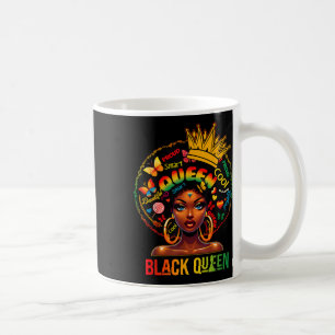 Black History Queen Black History Monte Women Afri Kaffeetasse