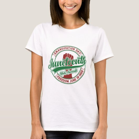 Black History Shirt | 18. Juni 1865 (Vorderseite)