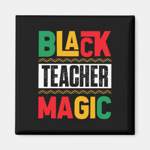 Black History Teacher Shirts Educators Afro Melani Magnet