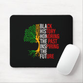 Black History Tree Black History is American Histo Mousepad (Mit Mouse)