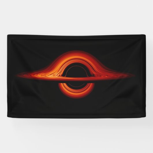 Black Hole Accretion Disk Banner (Horizontal)