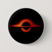 Black Hole Accretion Disk Button (Vorderseite)