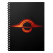 Black Hole Accretion Disk Notizblock (Vorderseite)