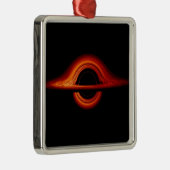 Black Hole Accretion Disk Ornament Aus Metall (Rechts)